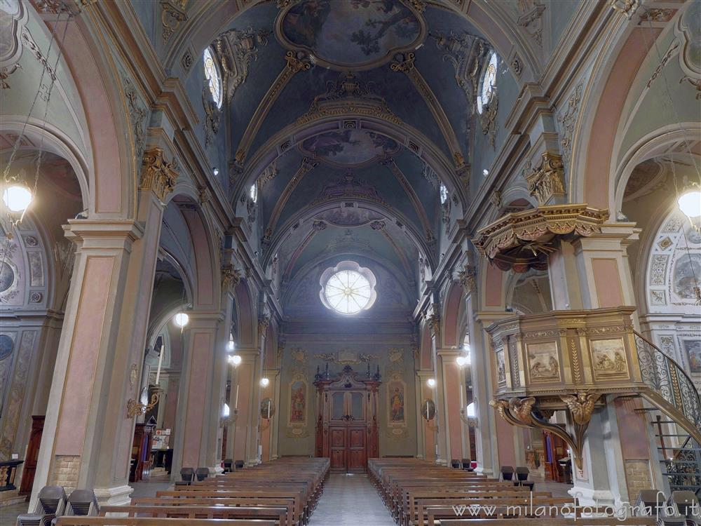 Caravaggio (Bergamo, Italy) - Naves of the Church of the Saints Fermo and Rustico